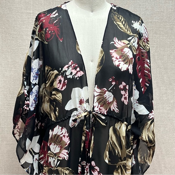NWT Walter Baker Floral Tulum Caftan Coverup - Picture 7 of 8